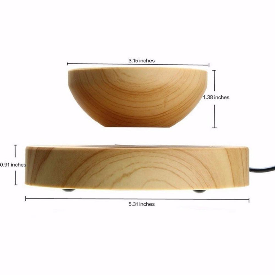 MAGNETIC LEVITATING FLOATING PLANT POT