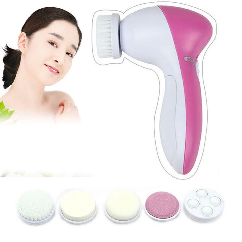 5 in 1 Facial Cleansing Brush