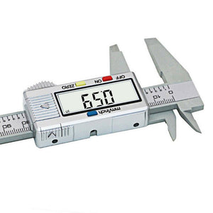 1 PC New 0-150mm 6inch LCD Digital Electronic Carbon Fiber Vernier Caliper Gauge Micrometer Measuring Tool VEP33