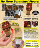 Furniture feet protector pads – 8 pack