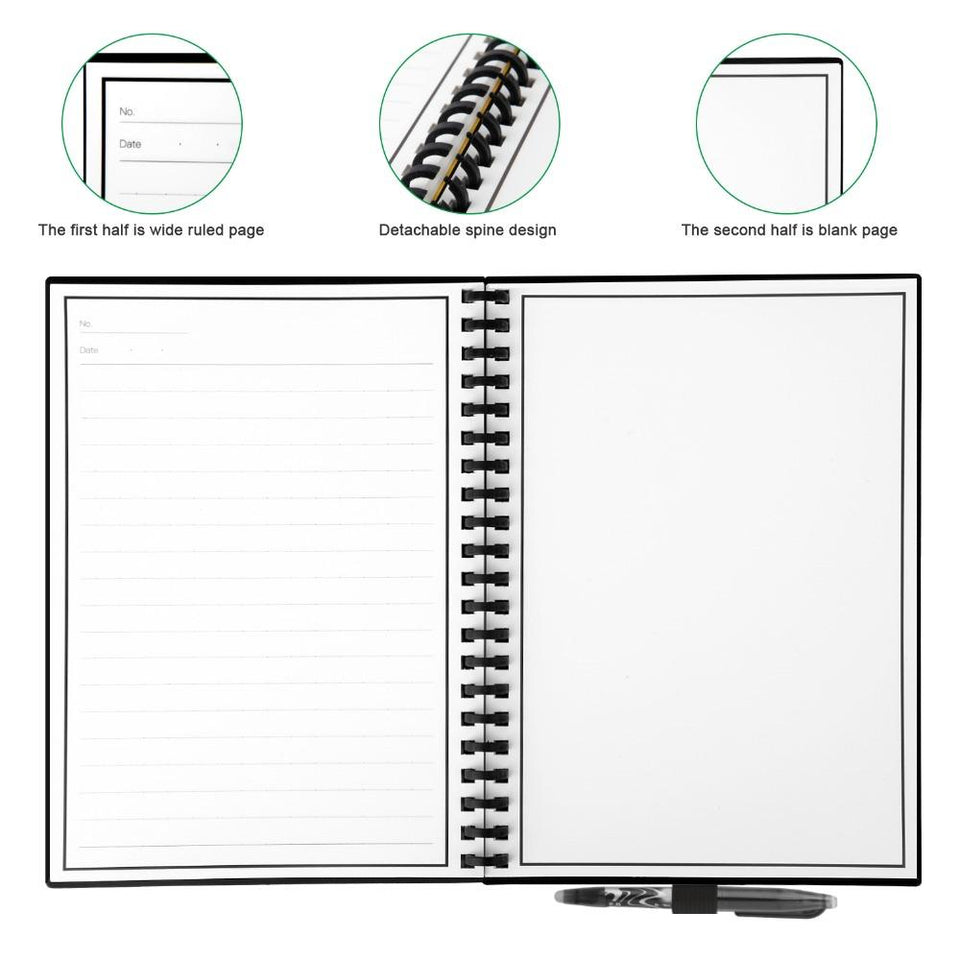 Elfinbook™ 2.0 - Smart Reusable Notebook + 1x Pilot Pen