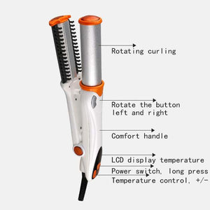 2-Way Rotating Curling Iron